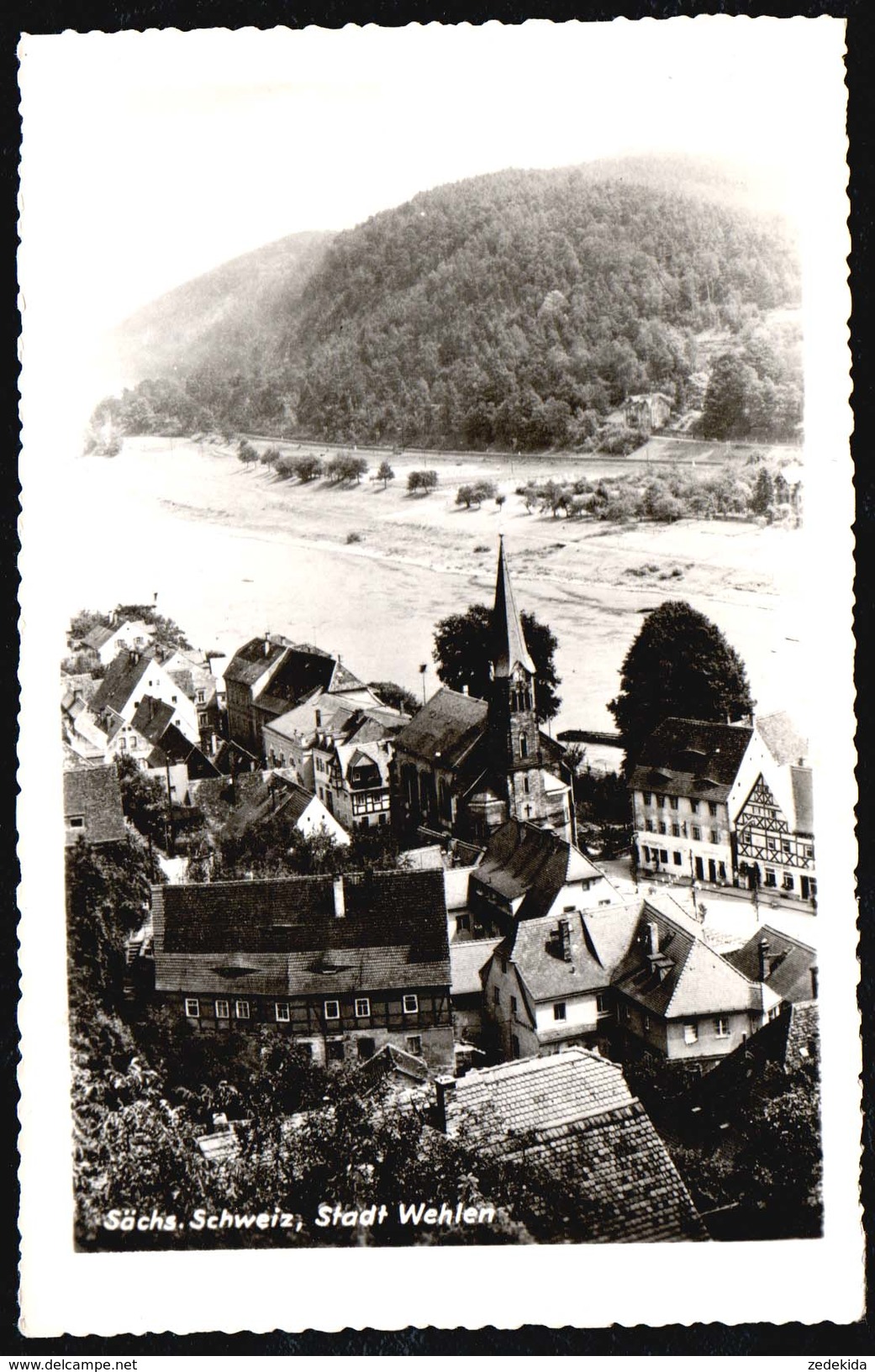 A9273 - Wehlen - Sächsische Schweiz - Paul Braun Handabzug - TOP - Wehlen