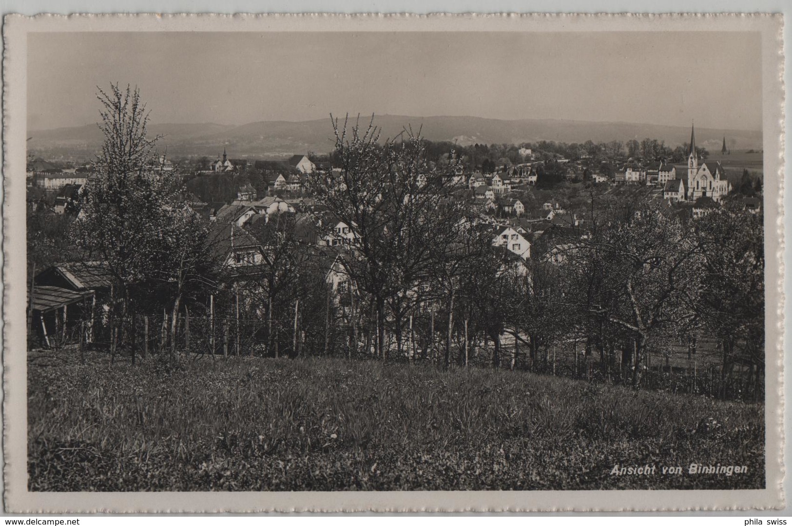 Binningen - Ansicht Von Binningen - Photo: Frobenius - Binningen