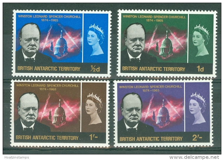 British Antarctic Territory: 1966   Churchill   MNH - Unused Stamps