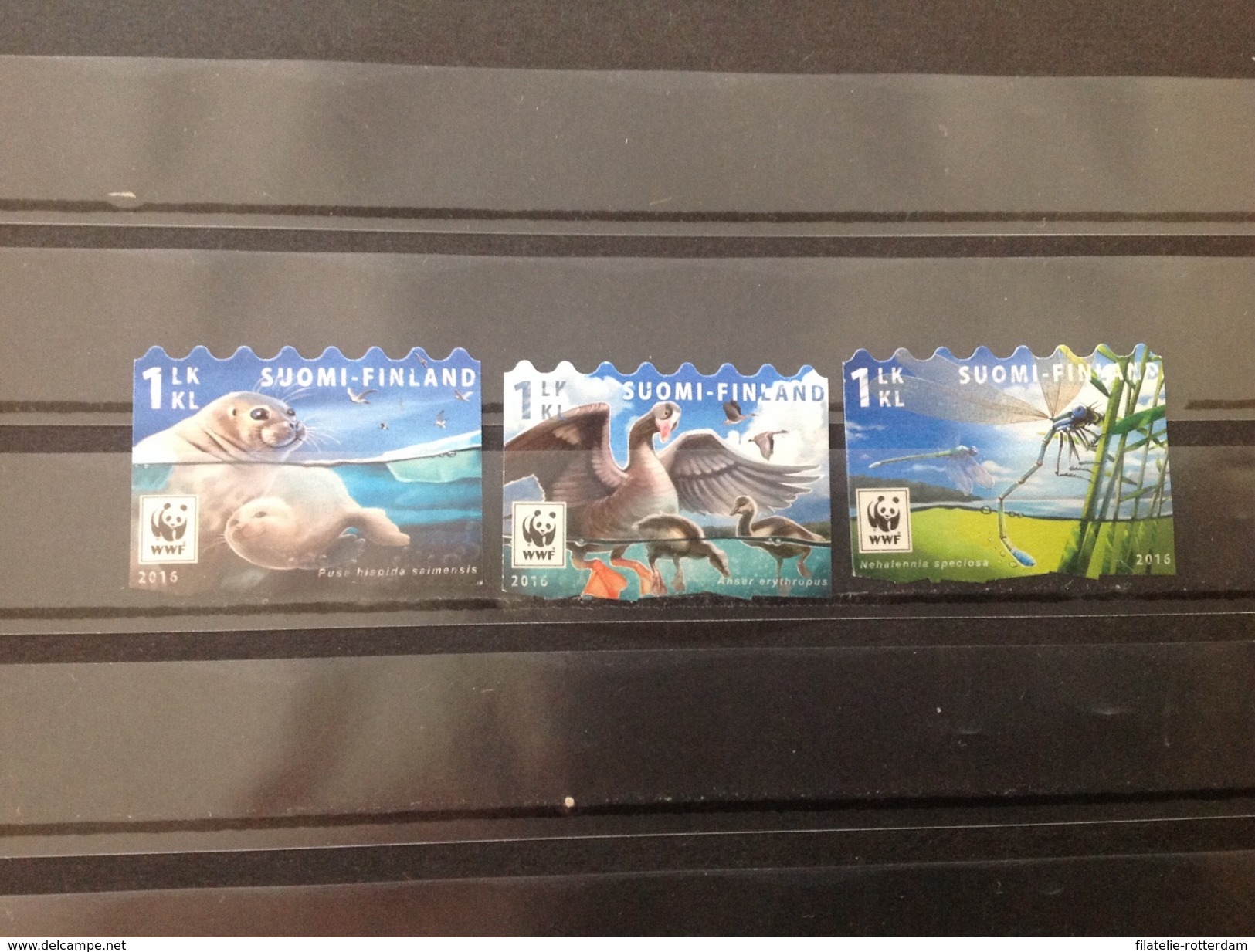 Finland - Complete Set Bedreigde Diersoorten 2016 - Used Stamps