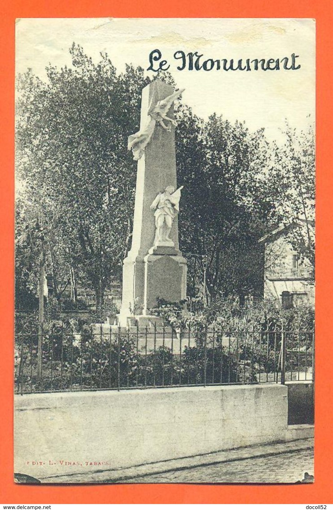 CPA 34 Montagnac " Le Monument " LJCP 56 - Montagnac