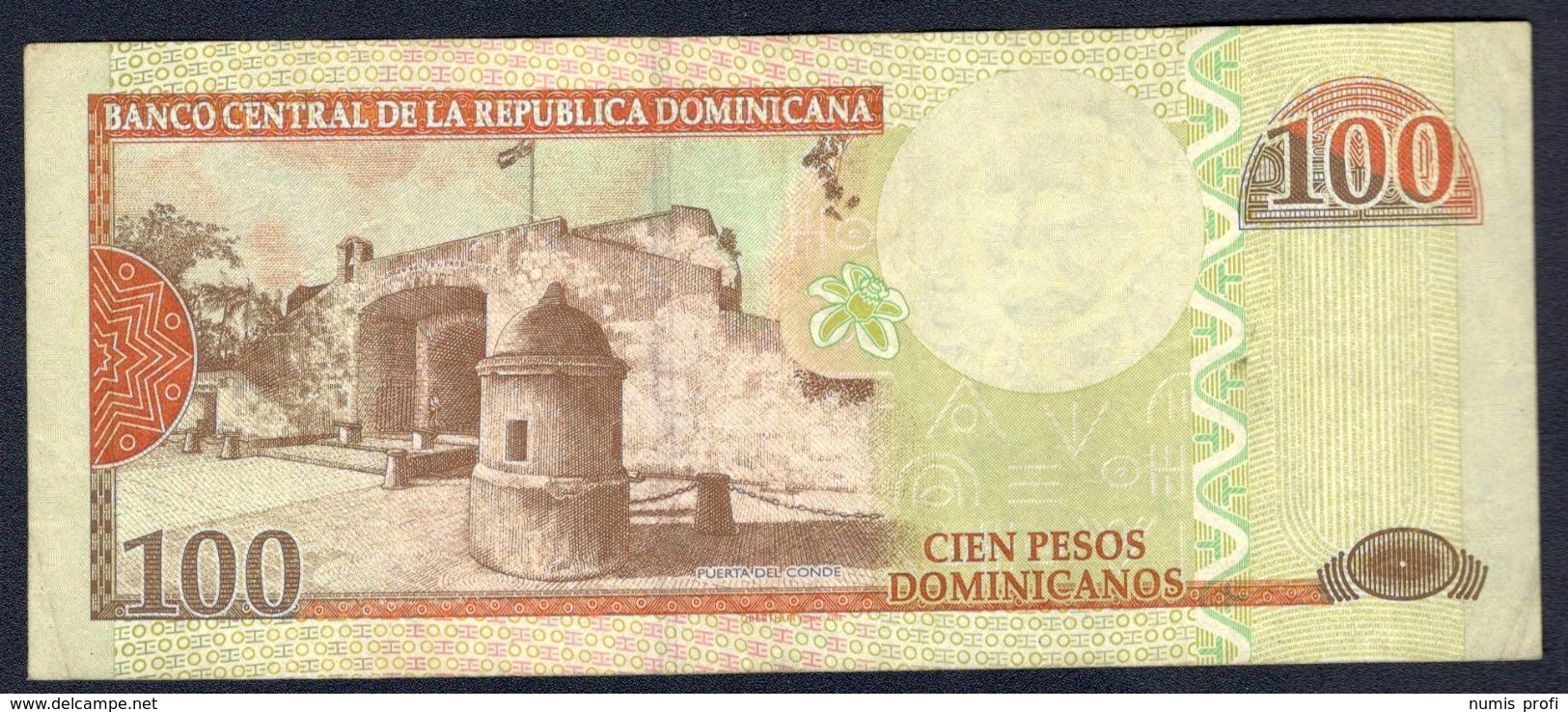 Dominicana - 100 Pesos Dominicanos 2012 P184 - Dominicana