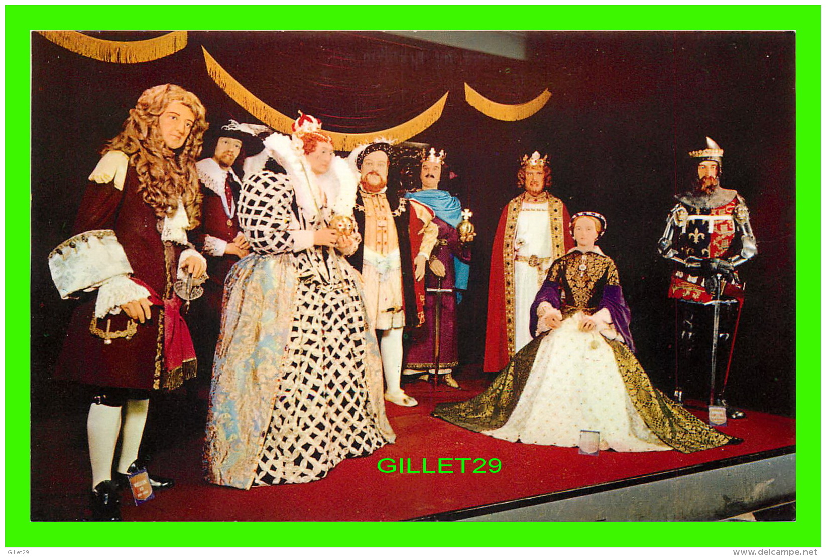 NIAGARA FALLS,  ONTARIO - LOUIS TUSSAUD'S ENGLISH WAX MUSEUM - HALL OF KINGS - - Autres & Non Classés