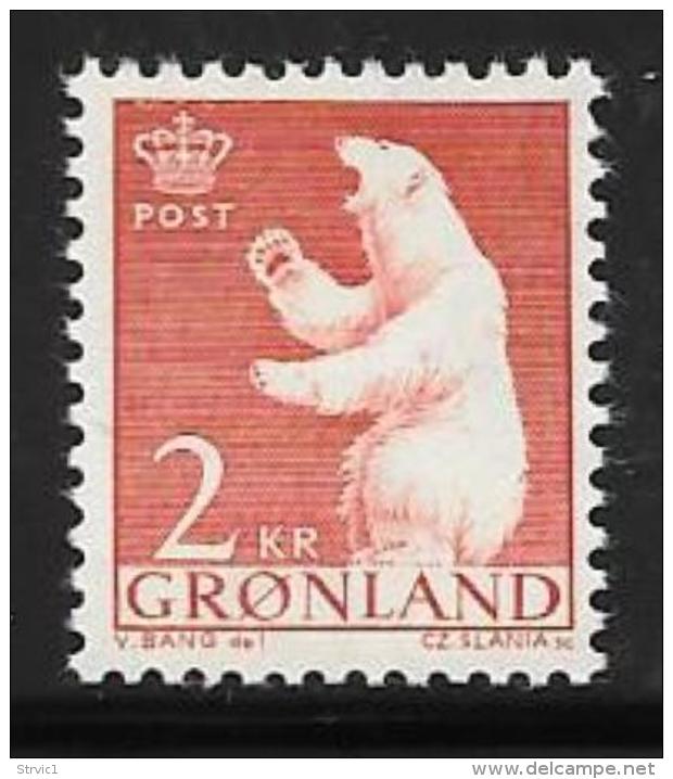 Greenland, Scott #63 MNH Polar Bear 1963 - Unused Stamps