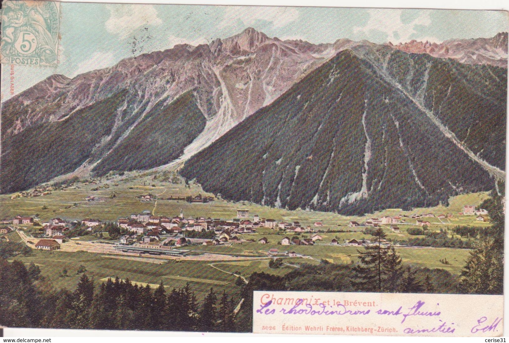 CPA -  CHAMONIX Et Le Brévent - Chamonix-Mont-Blanc