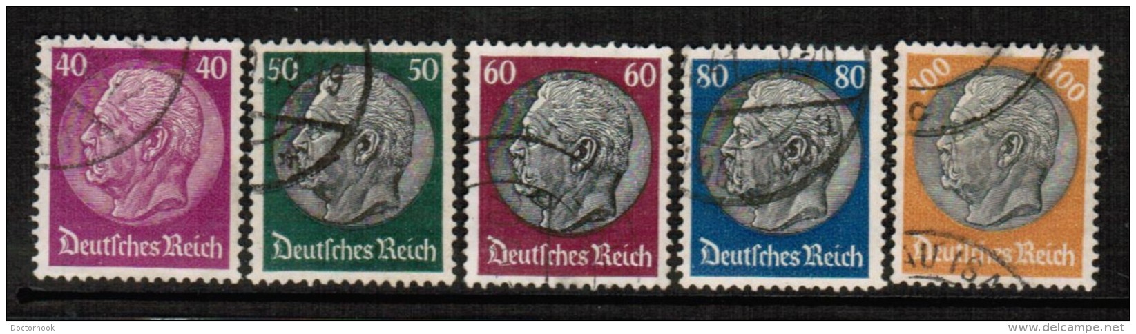 GERMANY   Scott # 415-31 VF USED - Used Stamps