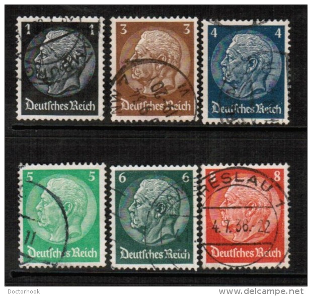 GERMANY   Scott # 415-31 VF USED - Used Stamps