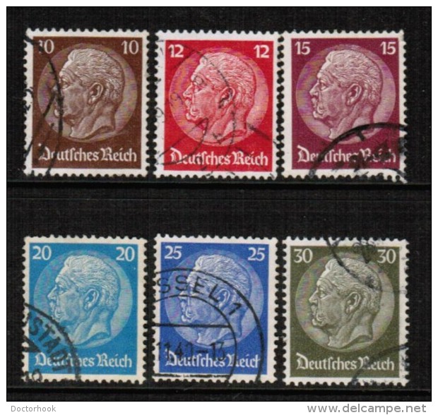 GERMANY   Scott # 415-31 VF USED - Used Stamps