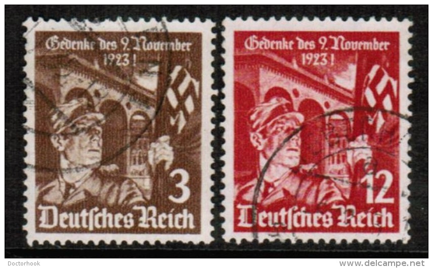 GERMANY   Scott # 467-8 VF USED - Used Stamps