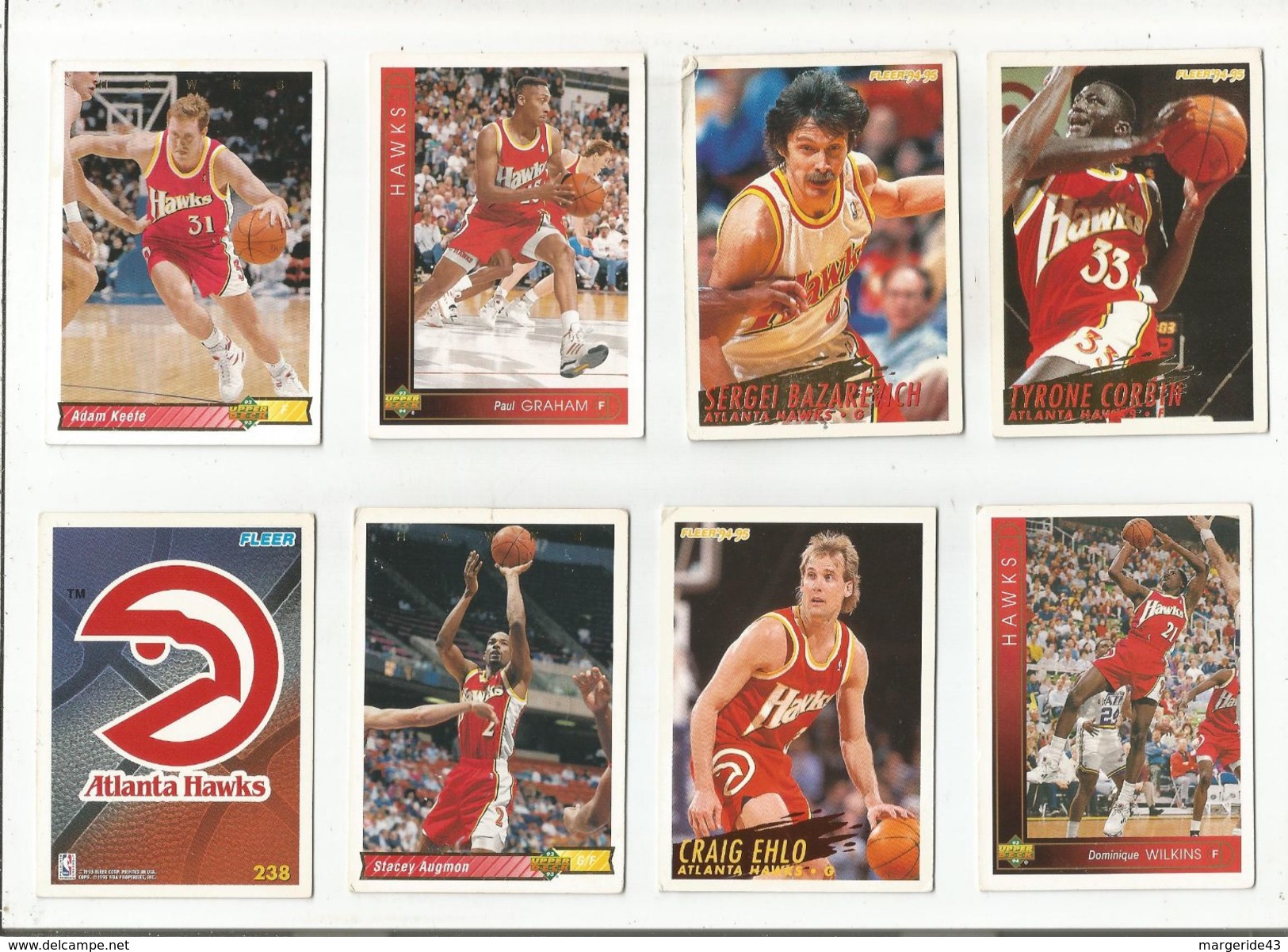 LOT DE CARTES BASKETBALL AMERICAIN - Autres & Non Classés