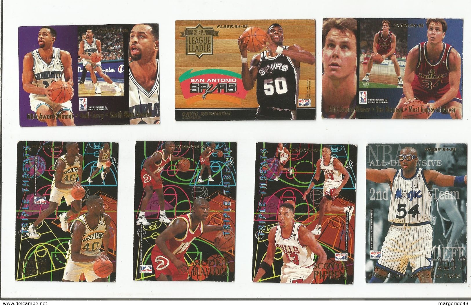 LOT DE CARTES BASKETBALL AMERICAIN