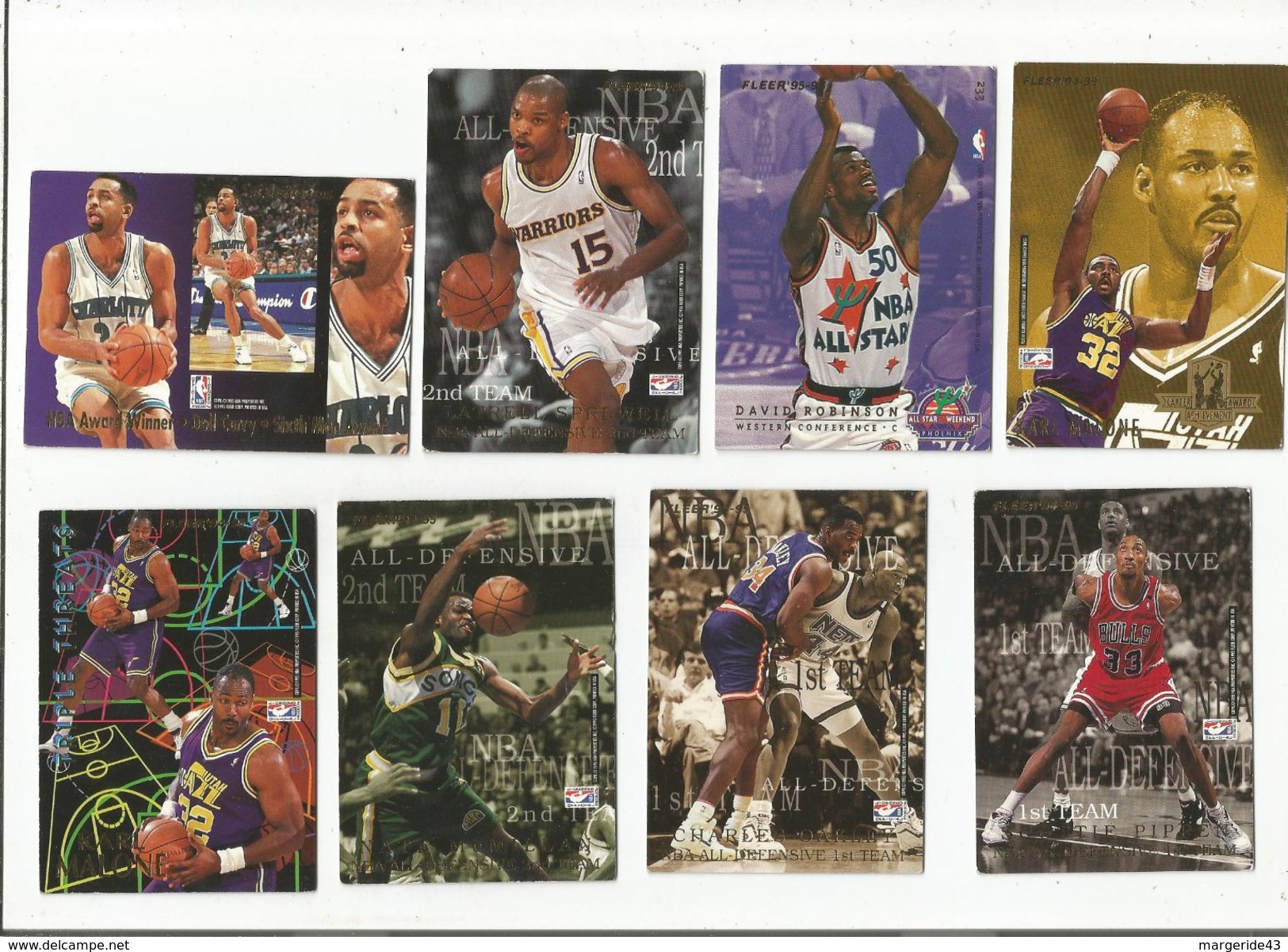 LOT DE CARTES BASKETBALL AMERICAIN