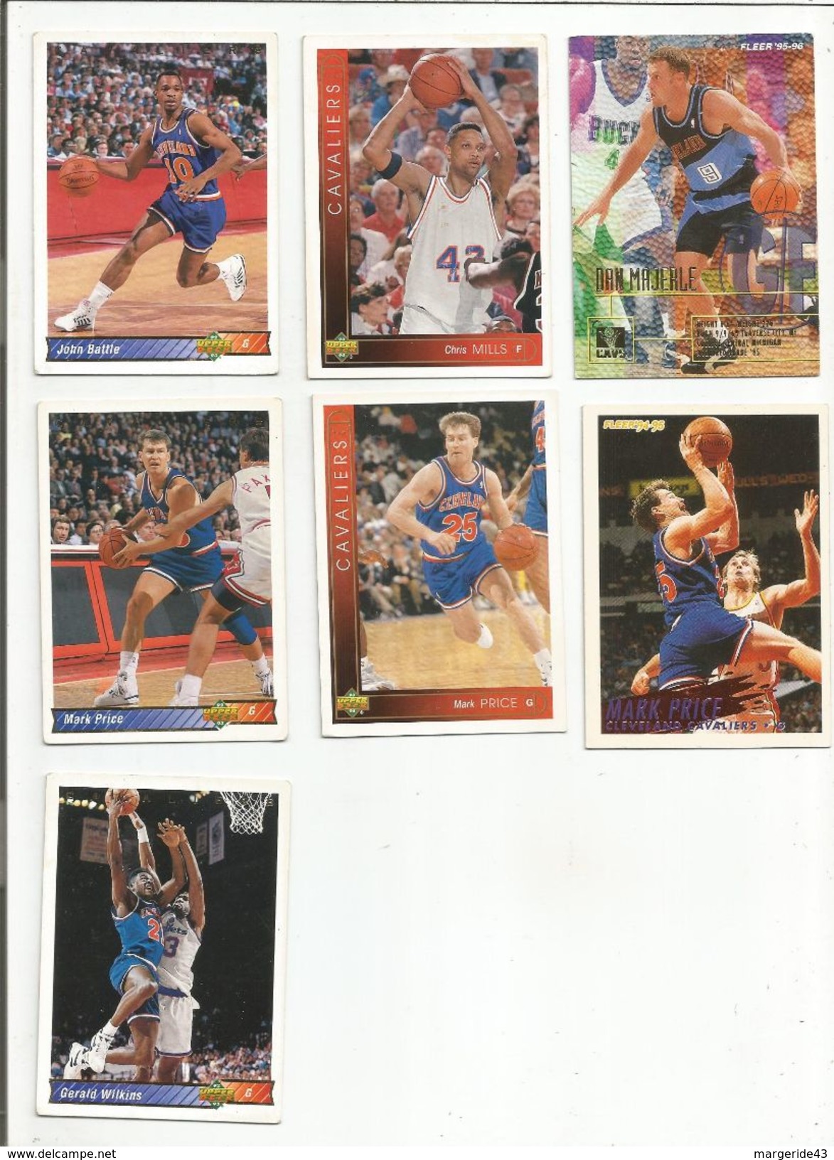 LOT DE CARTES BASKETBALL AMERICAIN