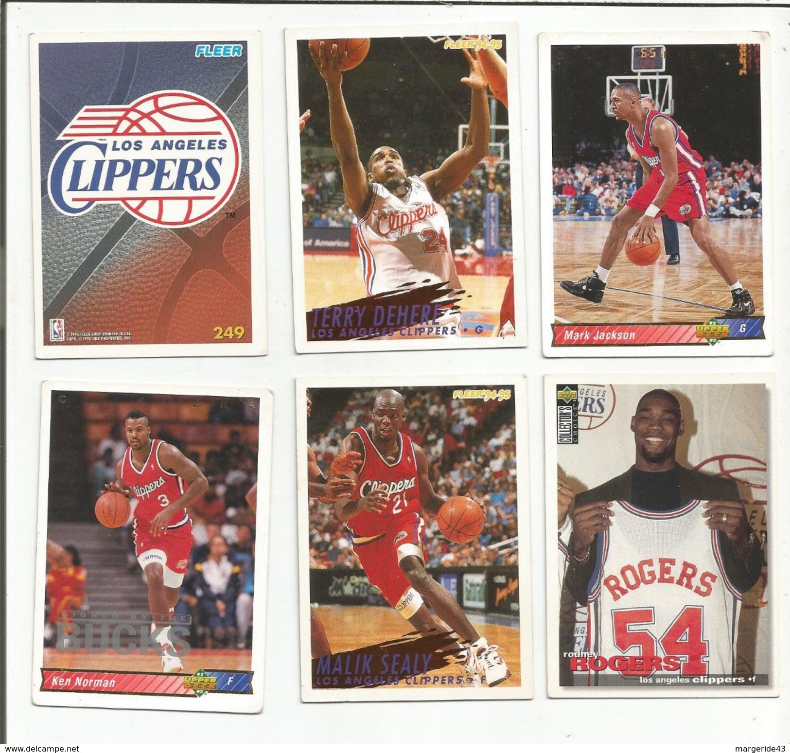 LOT DE CARTES BASKETBALL AMERICAIN