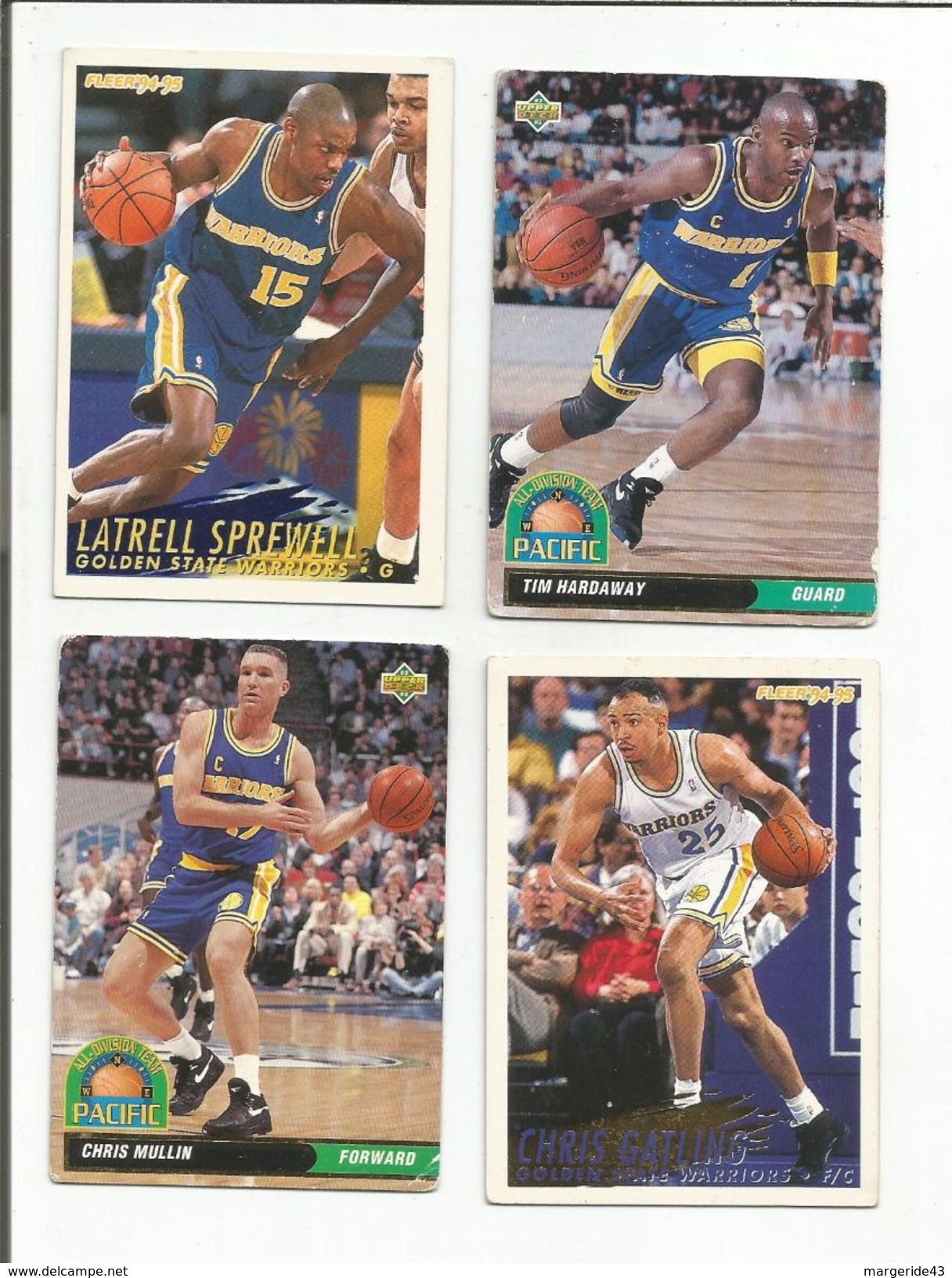 LOT DE CARTES BASKETBALL AMERICAIN