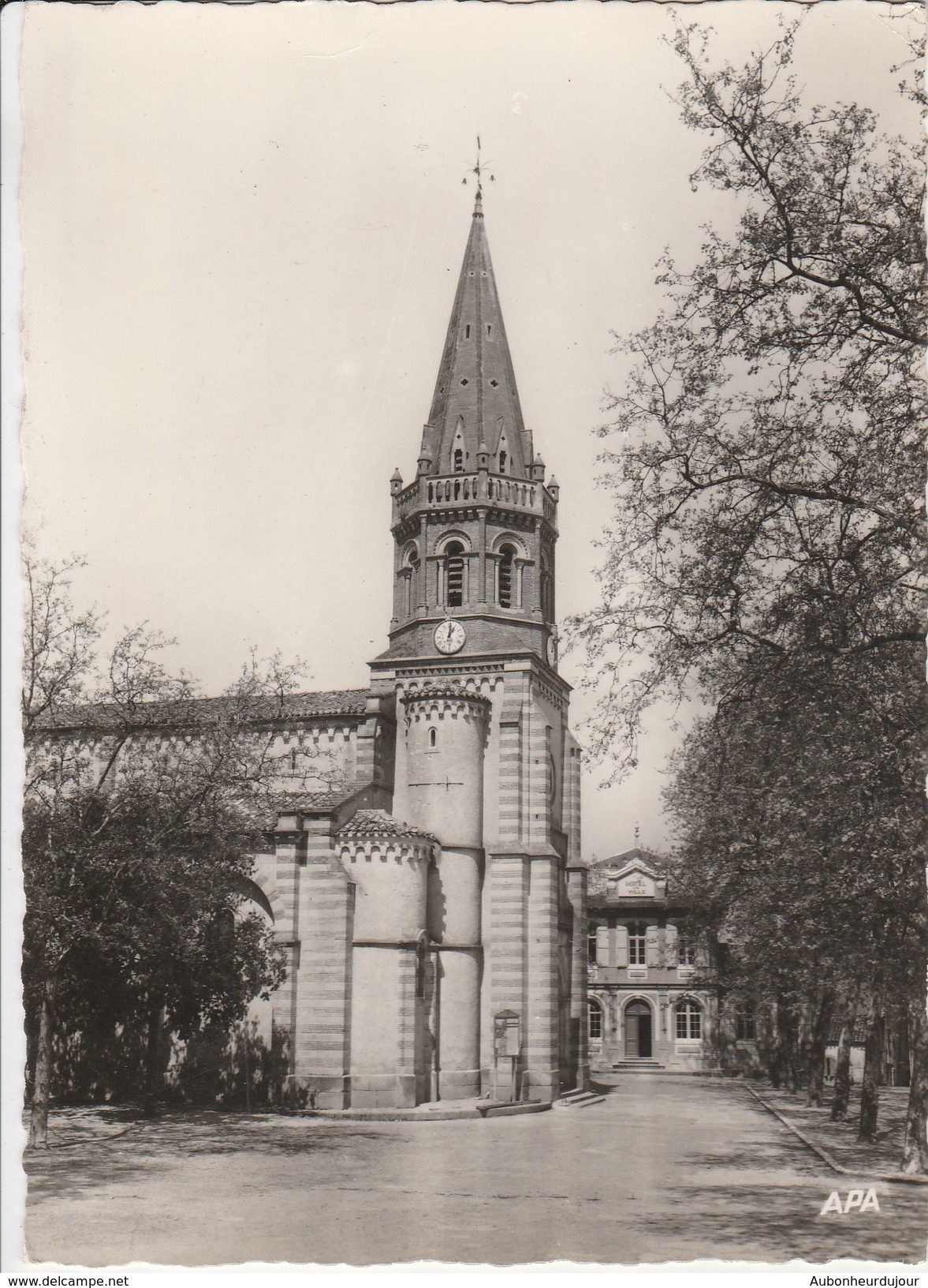 SAINT PAUL CAP DE JOUX Eglise Et Mairie 578D - Saint Paul Cap De Joux