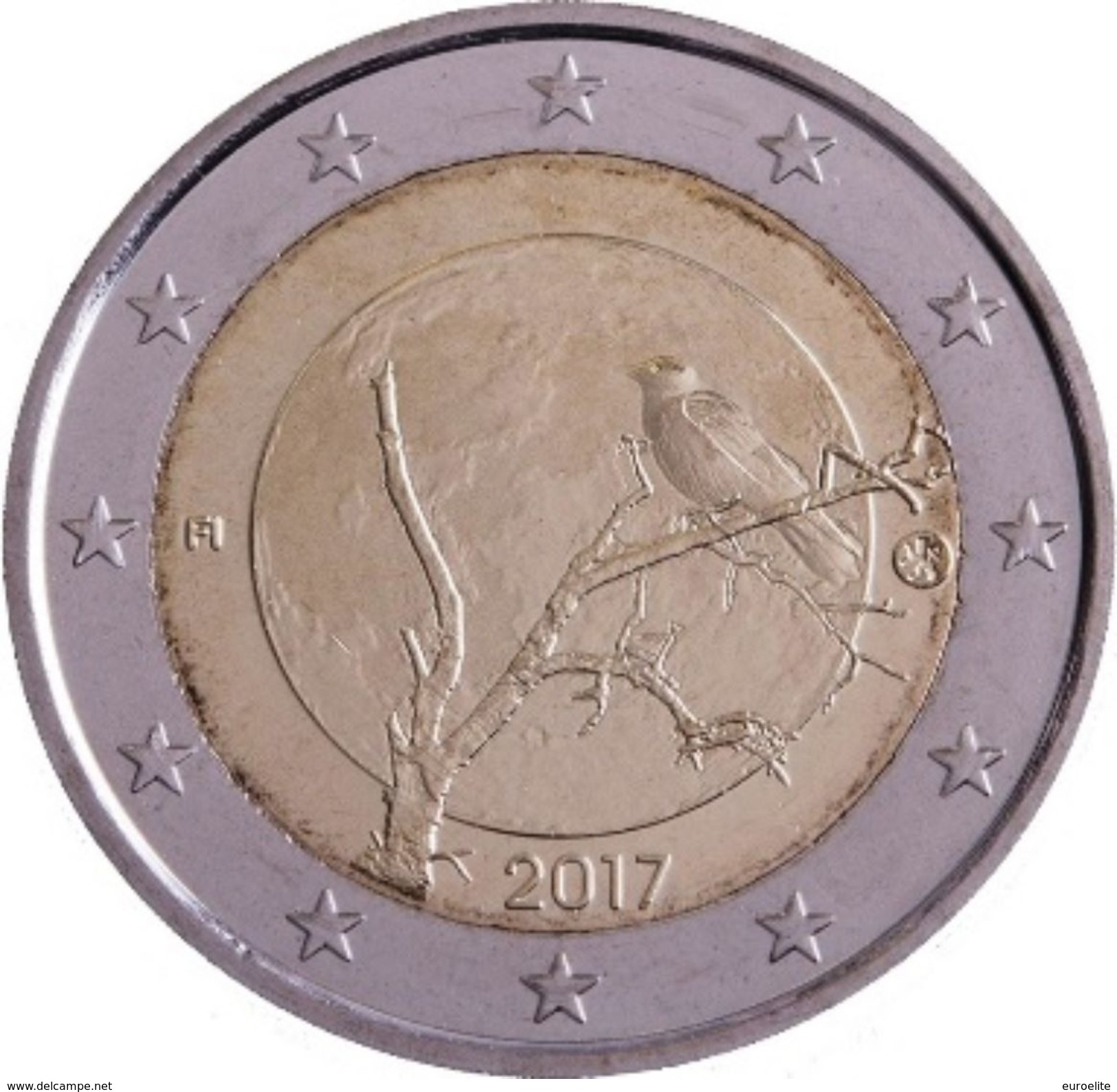 2 Euro Commemorativo Finlandia Finland Suomi 2017“Natura Finlandese” - Finlandia