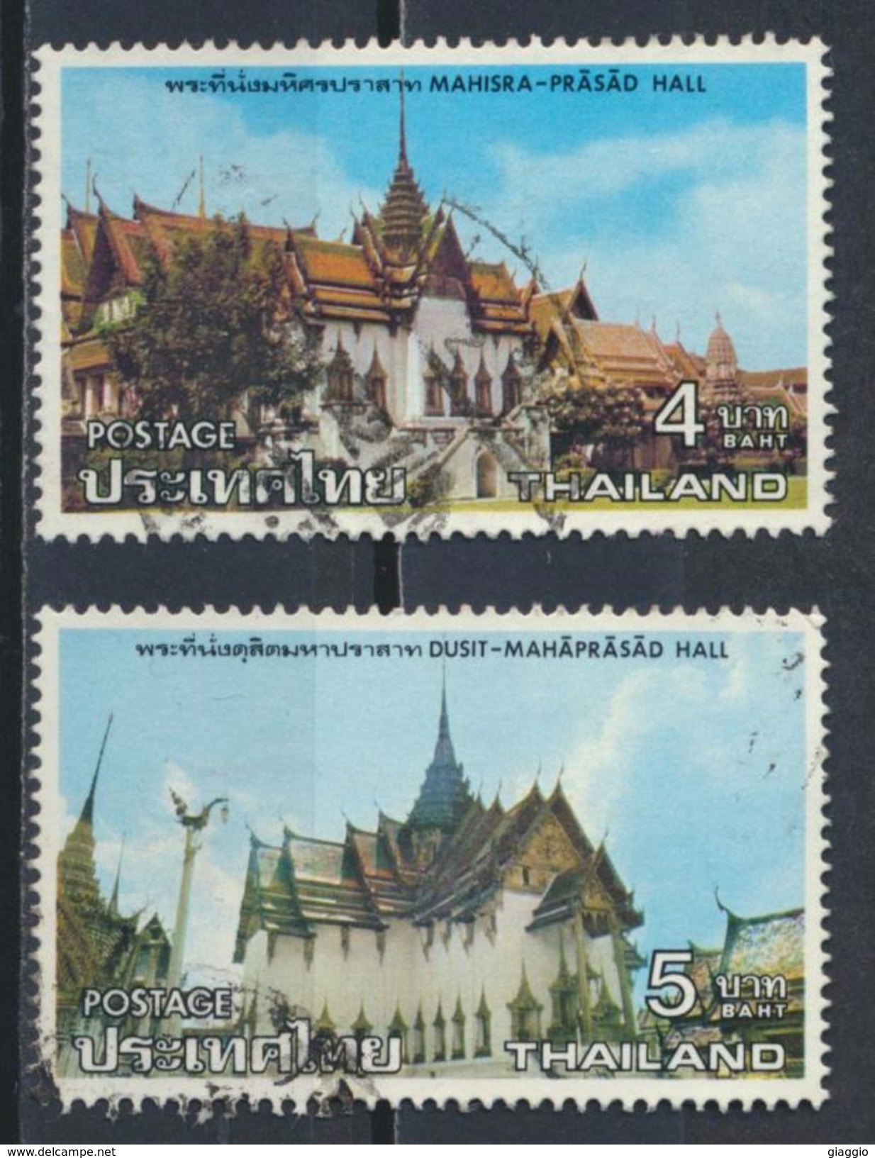 °°° THAILAND - Y&T N°814/15 - 1977 °°° - Thailand