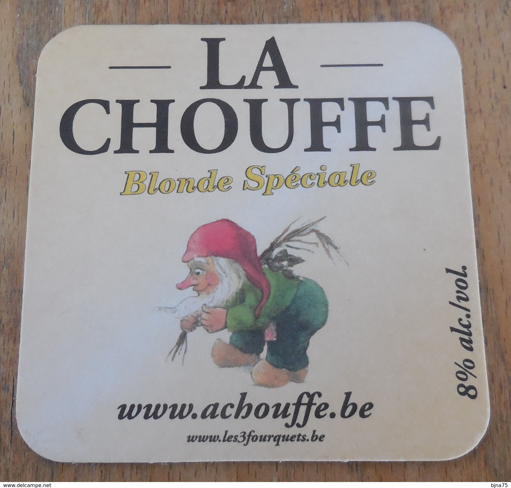 Sous-bock  Coasters Beer / LA CHOUFFE Bière Blonde D'Ardenne - Mc CHOUFFE Brune Spéciale  - Never Used - Jamais Utilisé - Sous-bocks