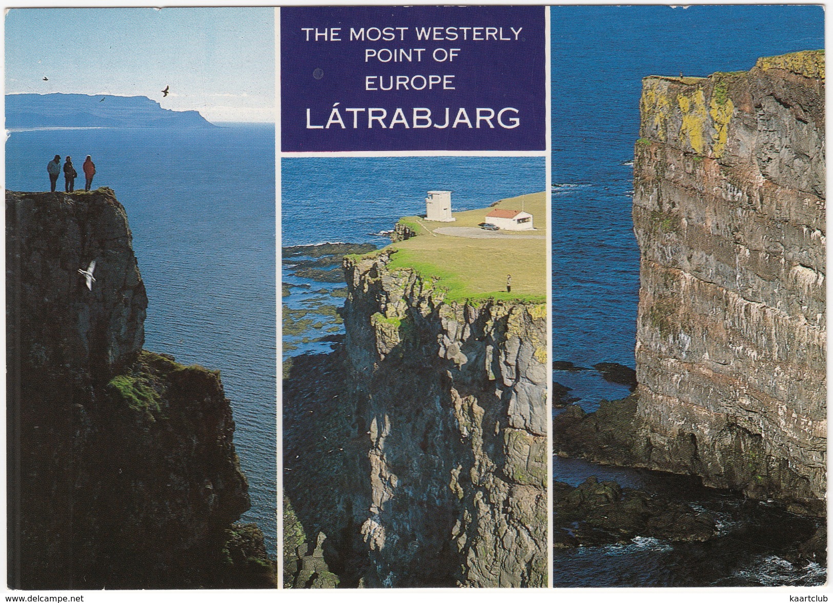 Ísland - Iceland - Látrabjarg - Most Westerly Point Of Europe - IJsland