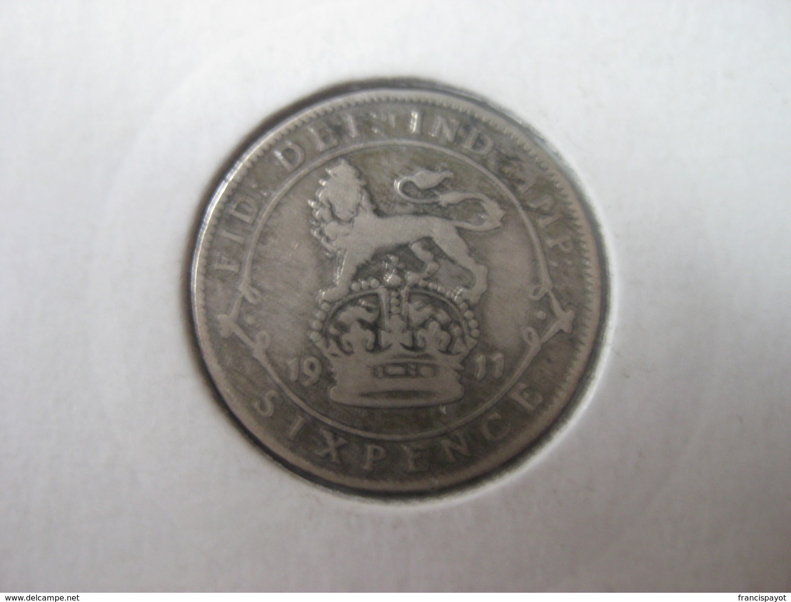 GB Six Pence 1911 - H. 6 Pence