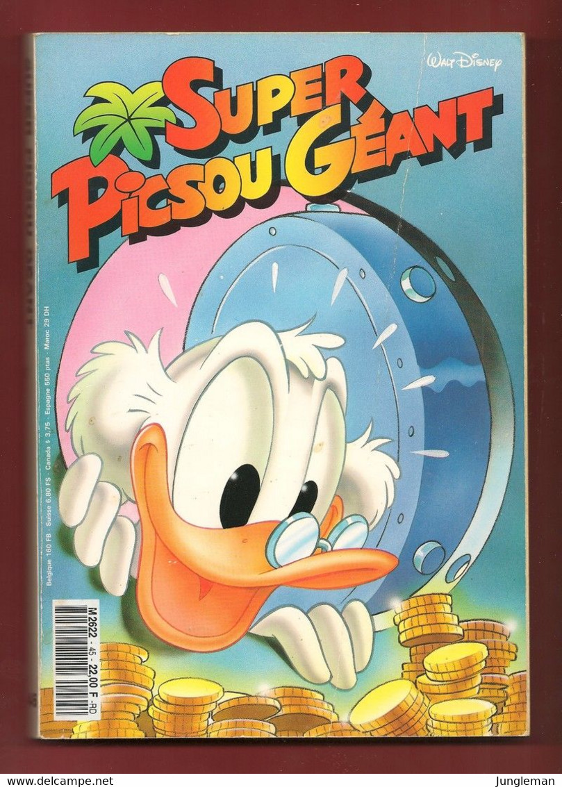 Super Picsou Géant N° 45 - Edité Par Disney Hachette Presse - Décembre 1991 - BE - Picsou Magazine