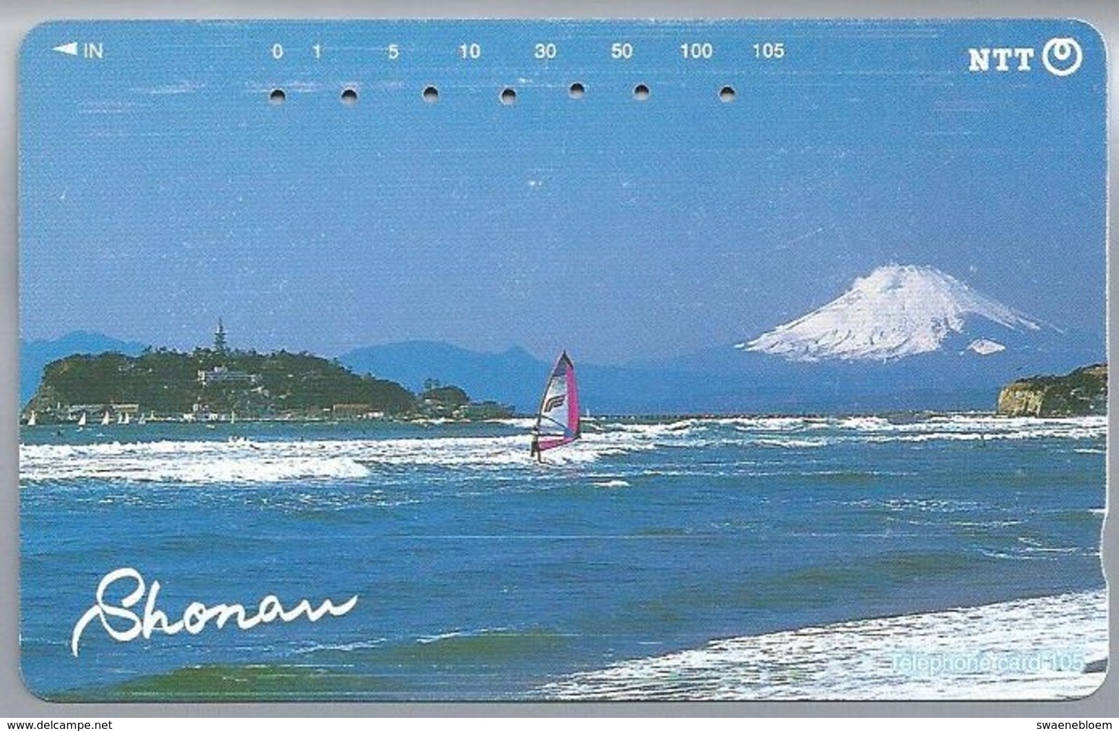 JP.- Japan, Telefoonkaart. Telecarte Japon. SHONAN. - Landschappen