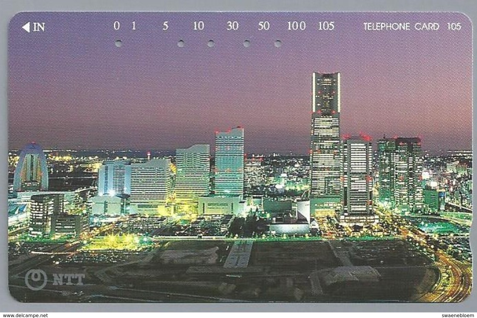 JP.- Japan, Telefoonkaart. Telecarte Japon. NTT. TELEPHONE CARD 105. - Landschappen