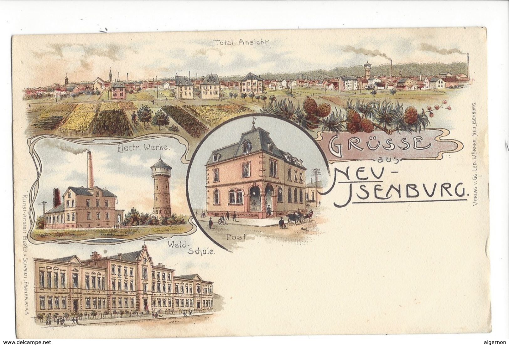 18274 - Grüsse Aus Neu Isenburg Litho Multiwieu - Neu-Isenburg