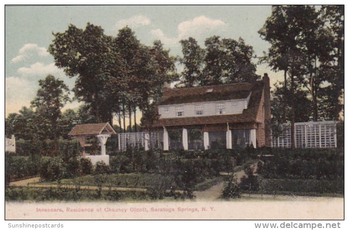 New York Saratoga Springs Innescara Residence Of Chauncey Olcott - Saratoga Springs