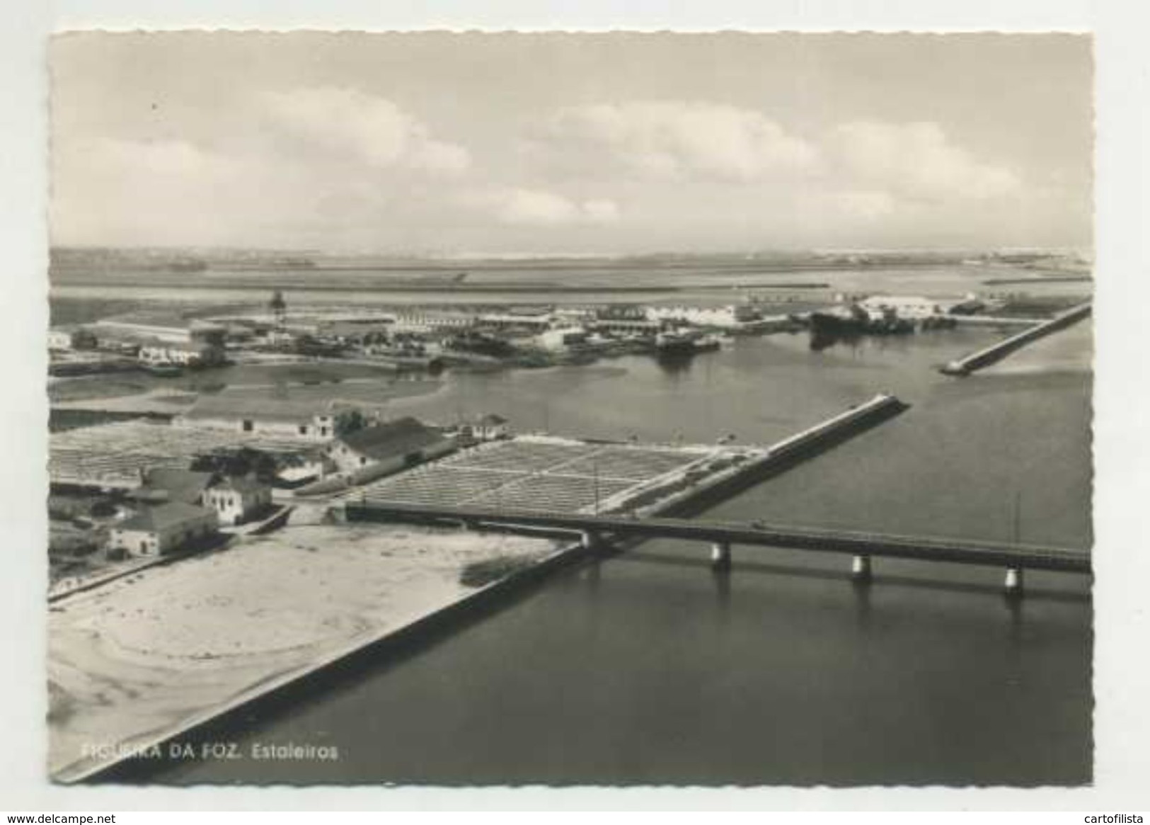 FIGUEIRA DA FOZ - Estaleiros  (Postal Do Rotary Club)  (2 Scans) - Coimbra