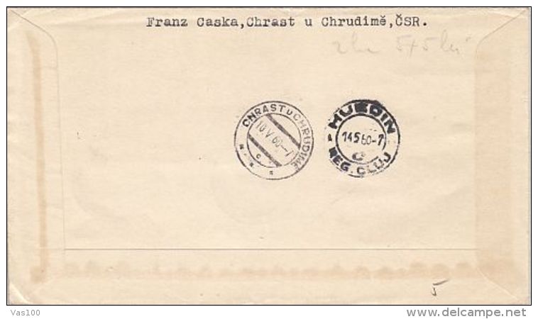 HISTORY, WW2, LIBERATION ANNIVERSARY, END OF WAR, SPECIAL COVER, 1960, CZECHOSLOVAKIA - WW2 (II Guerra Mundial)