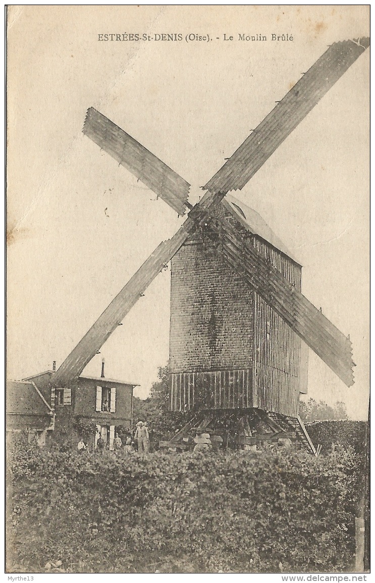 60   Estrées  St  Denis  Le Moulin Brûlé - Estrees Saint Denis