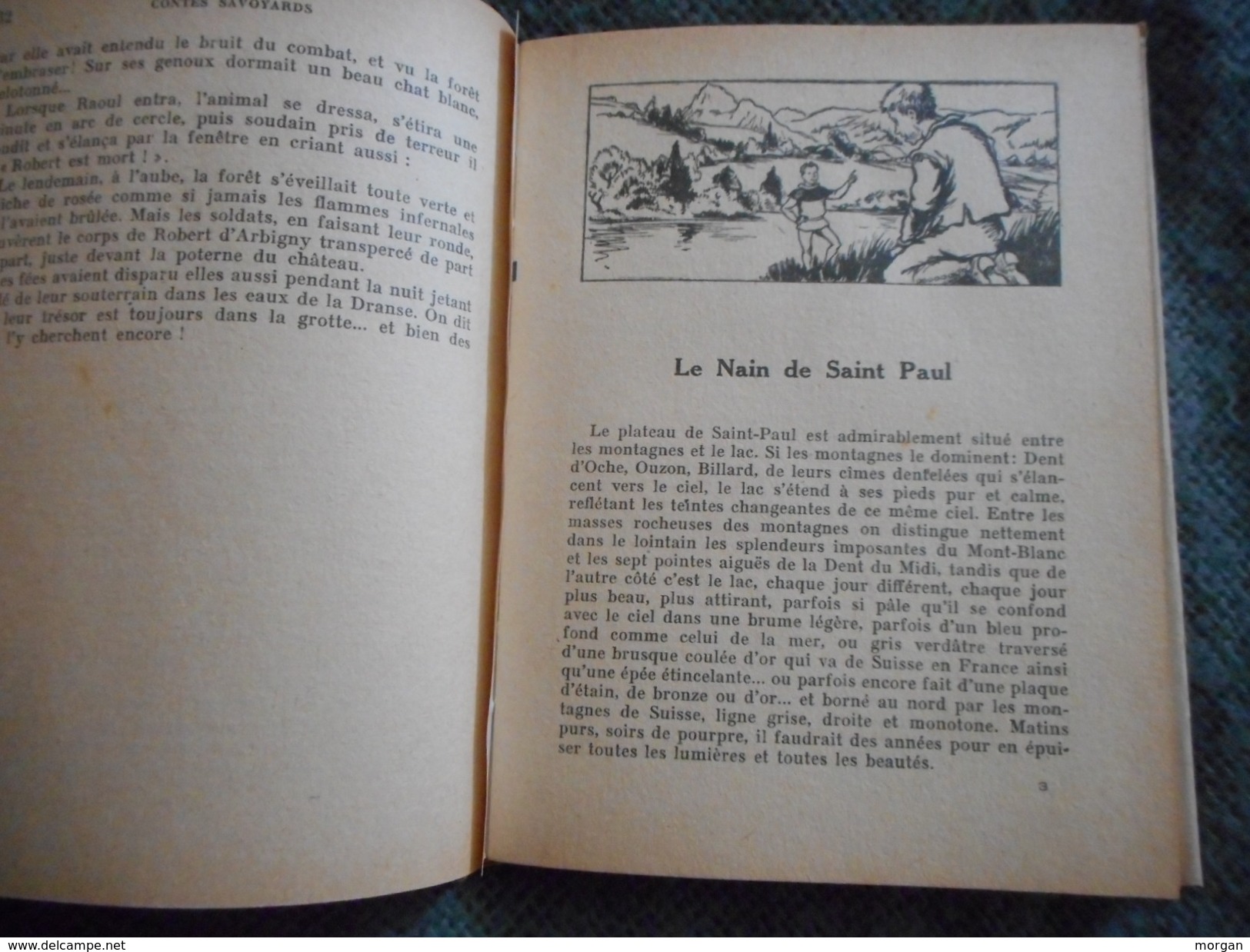 SAVOIE, CONTES SAVOYARDS, 1949, RENEE TRAMOND, Illustré PIERRE ROUSSEAU, LEGENDES DES 2 SAVOIES, ENFANTINA - 1901-1940