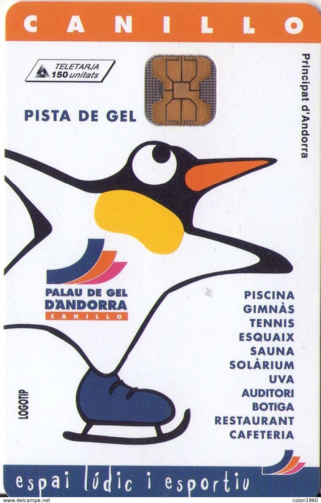 ANDORRA. Palau De Gel. 1999-12. 15000 Ex. AD-STA-0110. (092) - Andorra