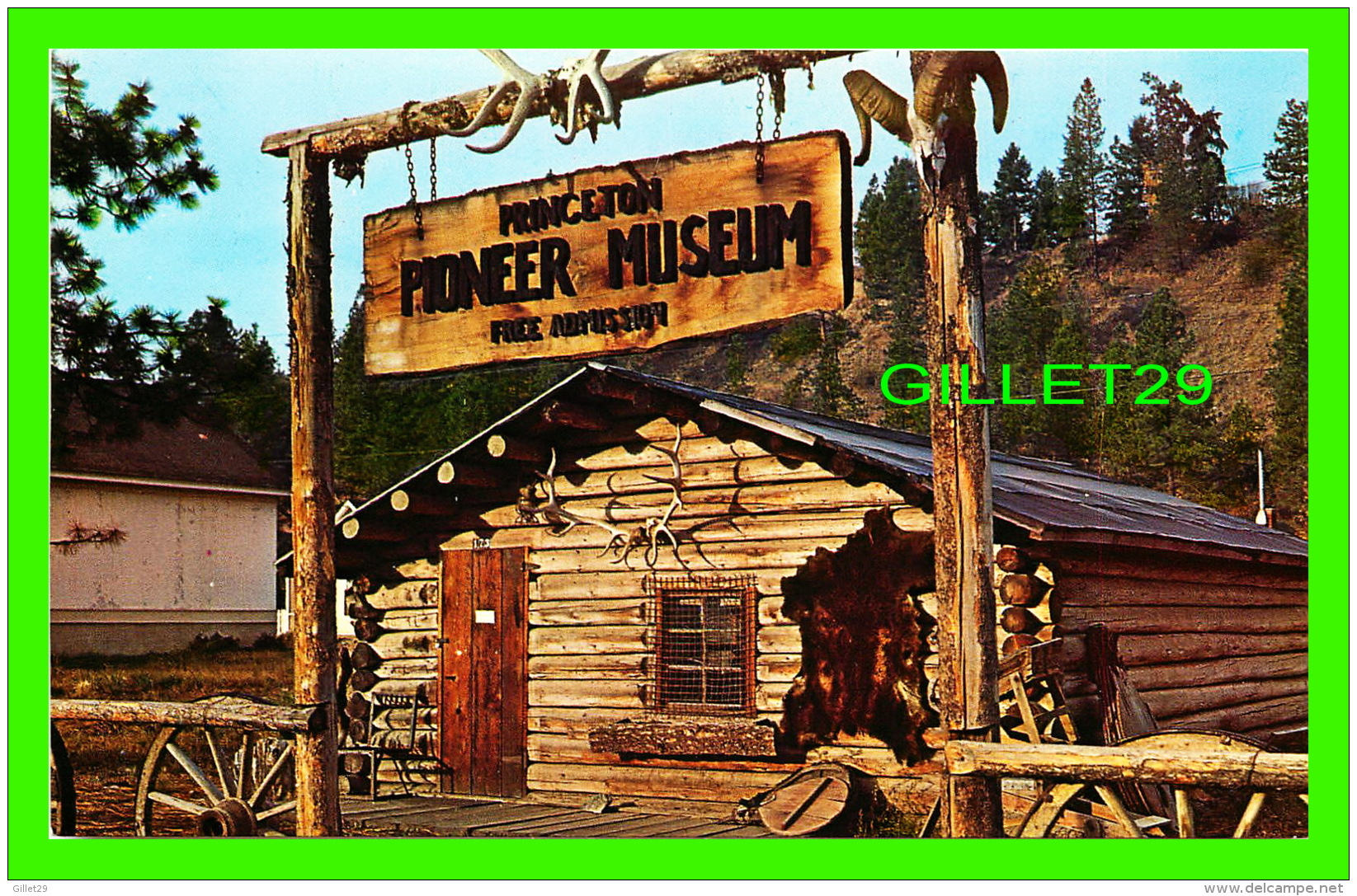 PRINCETON, BRITISH COLUMBIA - PIONEER MUSEUM - TAYLORCHROME COLOR CARDS - - Princeton