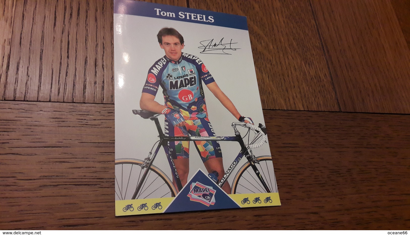 Tom STEELS Mapei GB 1997 - Cyclisme