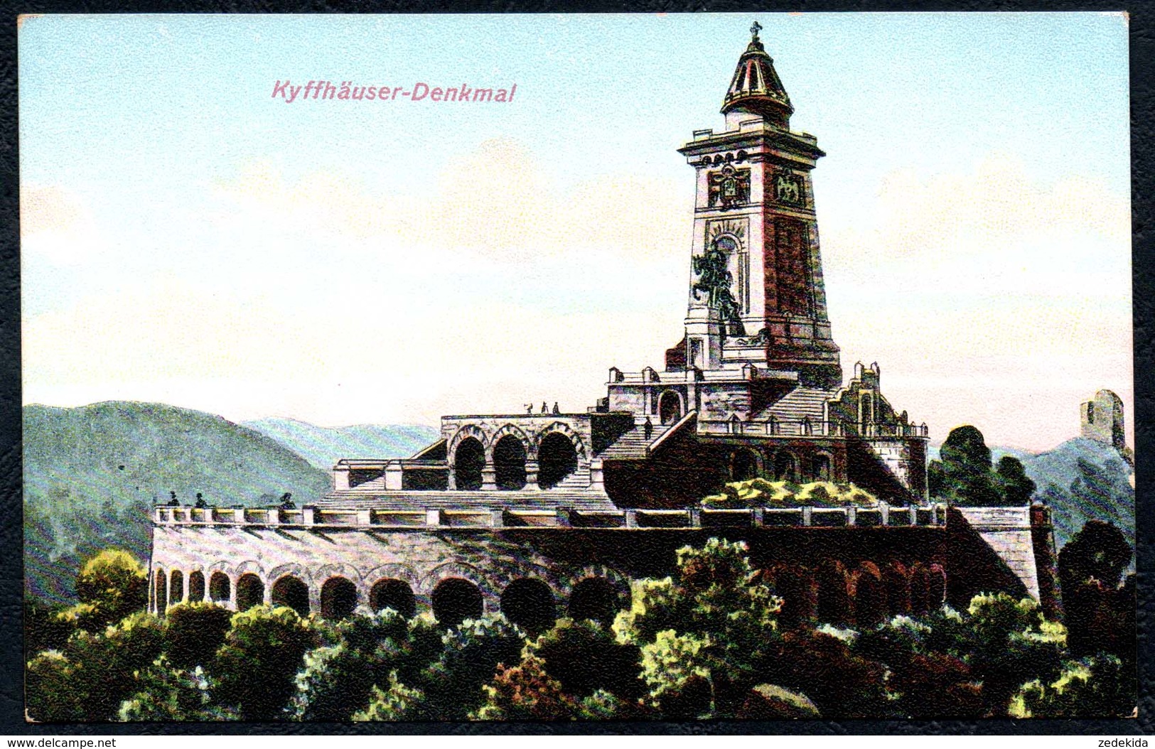 A9316 - Kyffhäuser - Denkmal Kaiser Wilhelm - C. Werneburg TOP - Kelbra