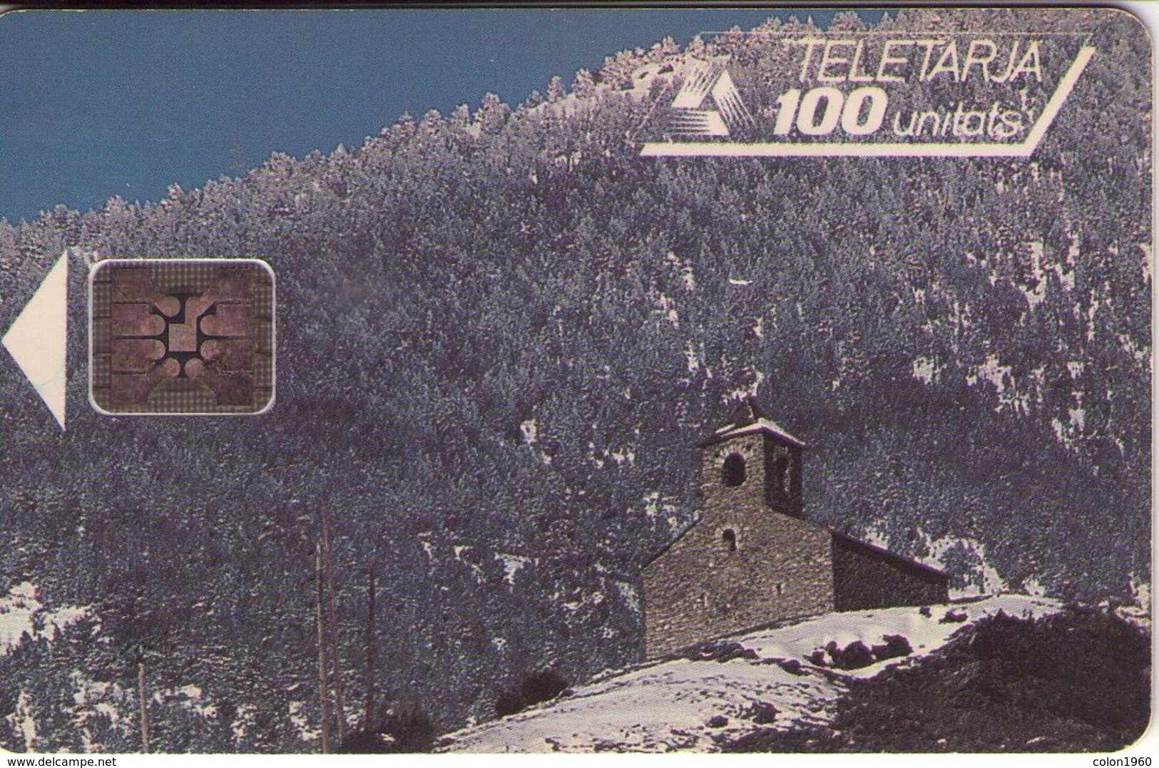 ANDORRA. AND-011. Anyos Chapel. 1993-02. 20000 Ex. (081) - Andorra