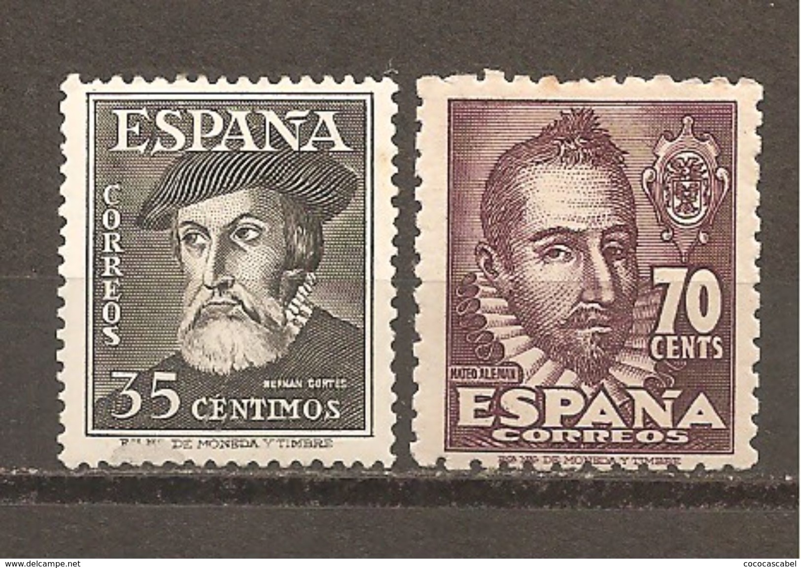 España/Spain-(MH/*) - Edifil  1035-36 - Yvert 777-78 - Nuevos