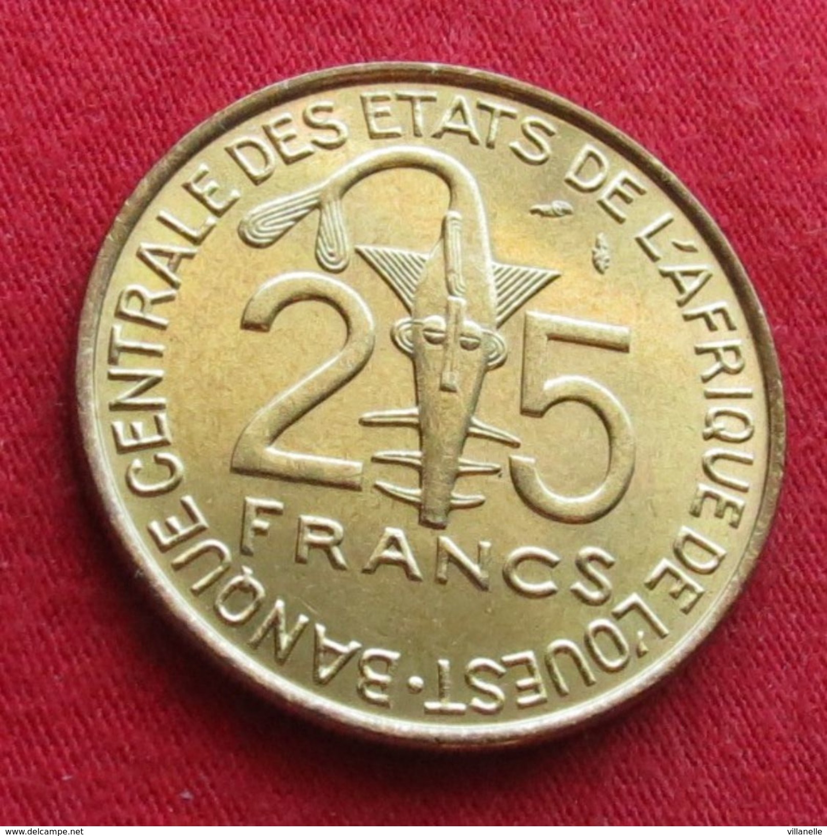 West African States 25 Francs 1980 FAO F.a.o.  Africa Afrika Afrique UNCºº - Autres – Afrique