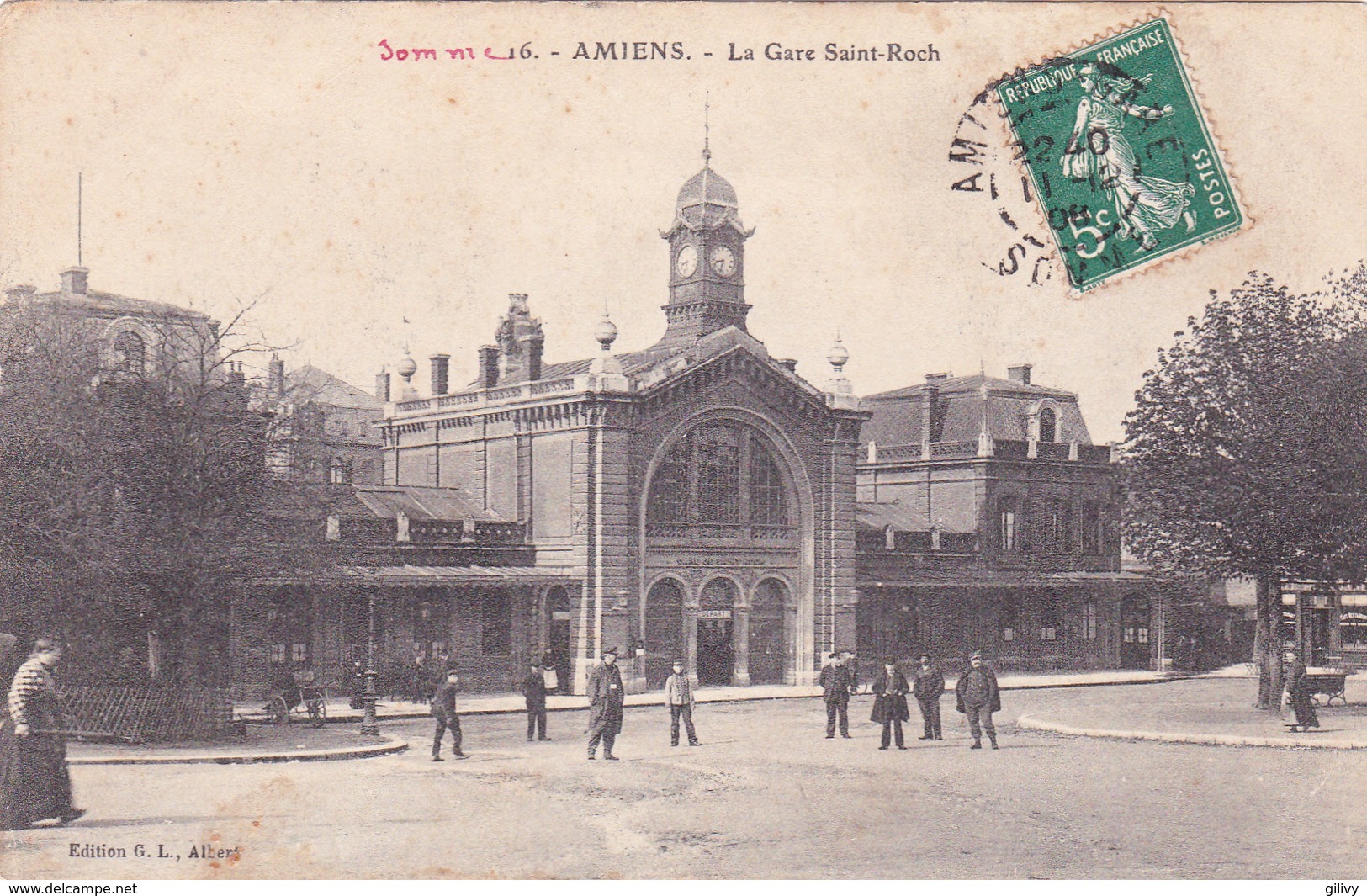 AMIENS  -  La Gare St Roche - CPA - Amiens