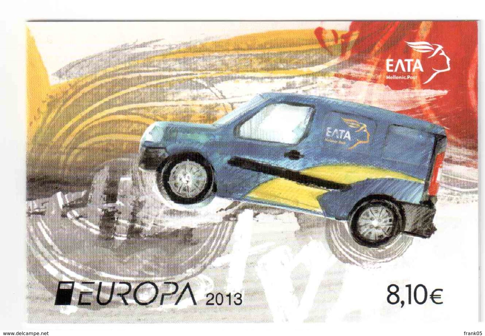 Griechenland / Greece / Grèce 2013 MH/booklet EUROPA ** - 2013