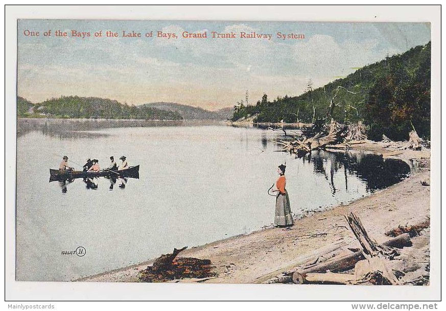 AJ78 One Of The Bays Of The Lake Of Bays, Grand Trunk Railway System - Other & Unclassified