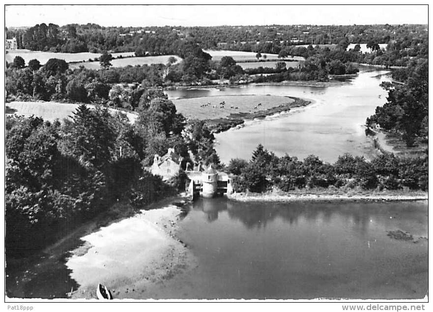 29 - CAP COZ FOUESNANT : Les Etangs Et L'Ecluse De Pen-Foulic - CPSM Dentelée GF Années 60  - Finistère - Andere & Zonder Classificatie