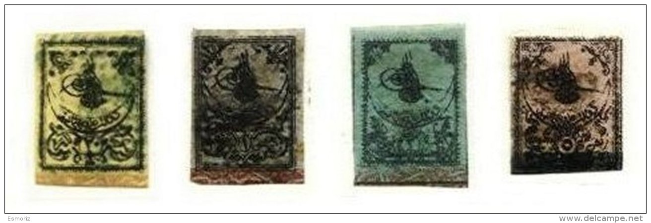 TURKEY, Yv 2/4, Used, F/VF, Cat. &euro; 310 - Unused Stamps