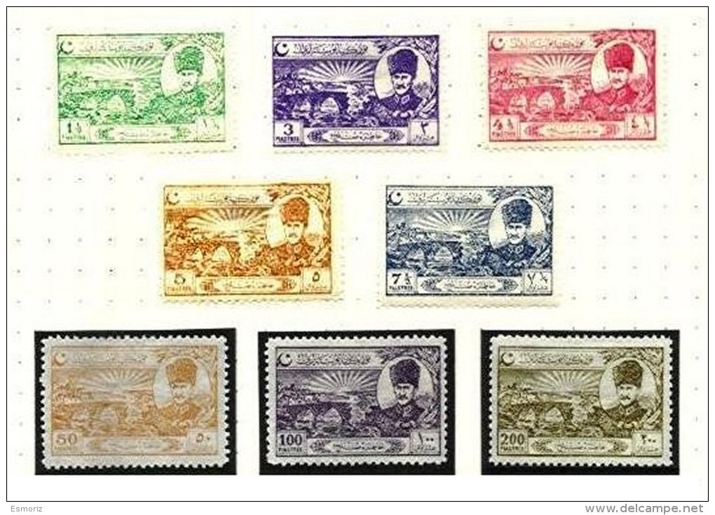 TURKEY, Yv 687/94, * MLH, F/VF, Cat. &euro; 200 - Unused Stamps