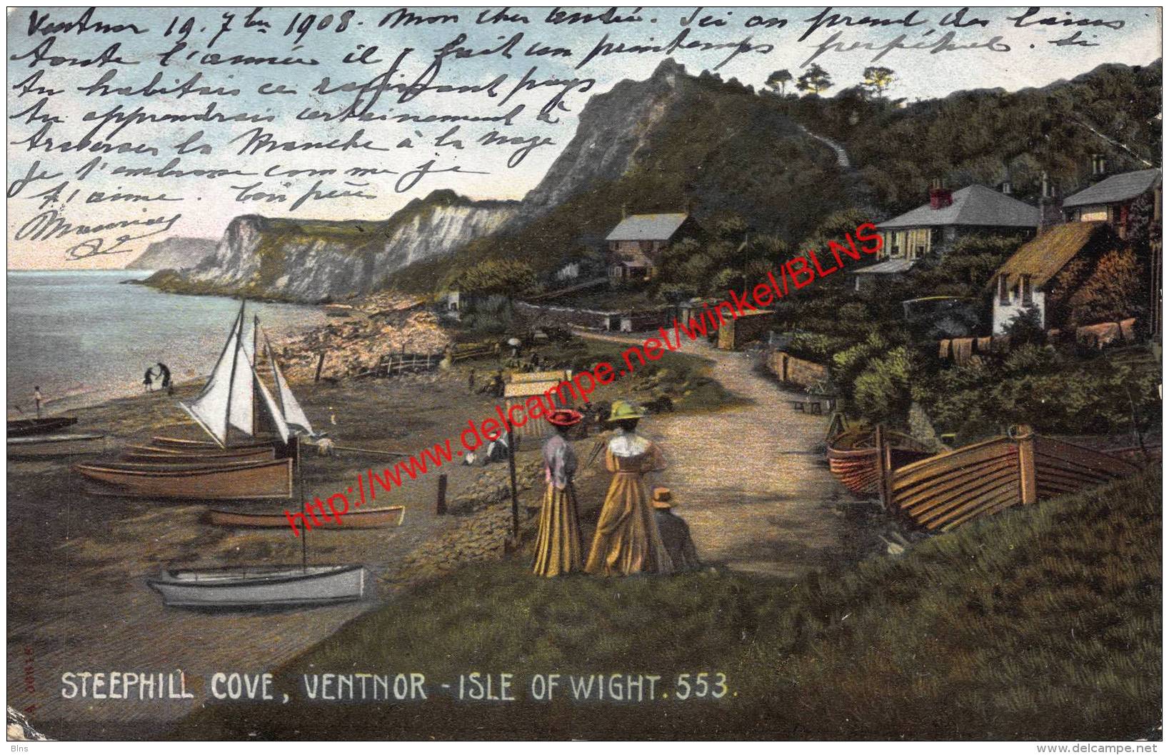 1908 - Steephill Cove - Ventnor - Isle Of Wight - Ventnor