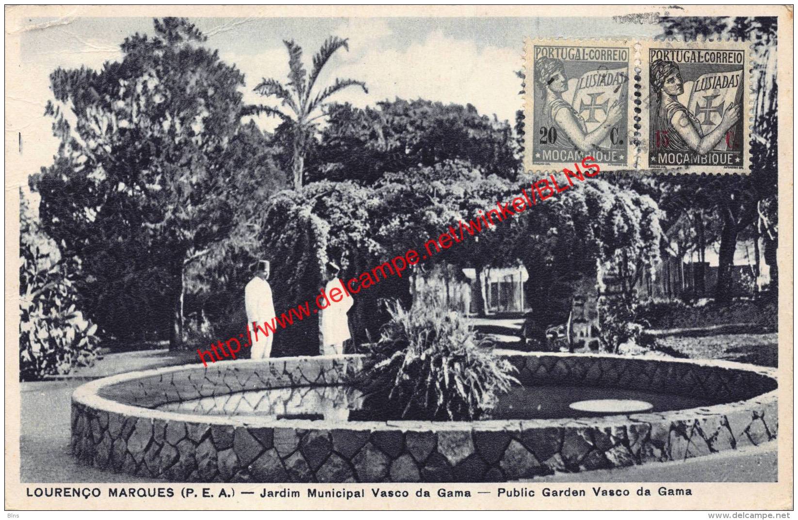 Lourenço Marques - Jardim Municipal Vasco Da Gama - Mozambique