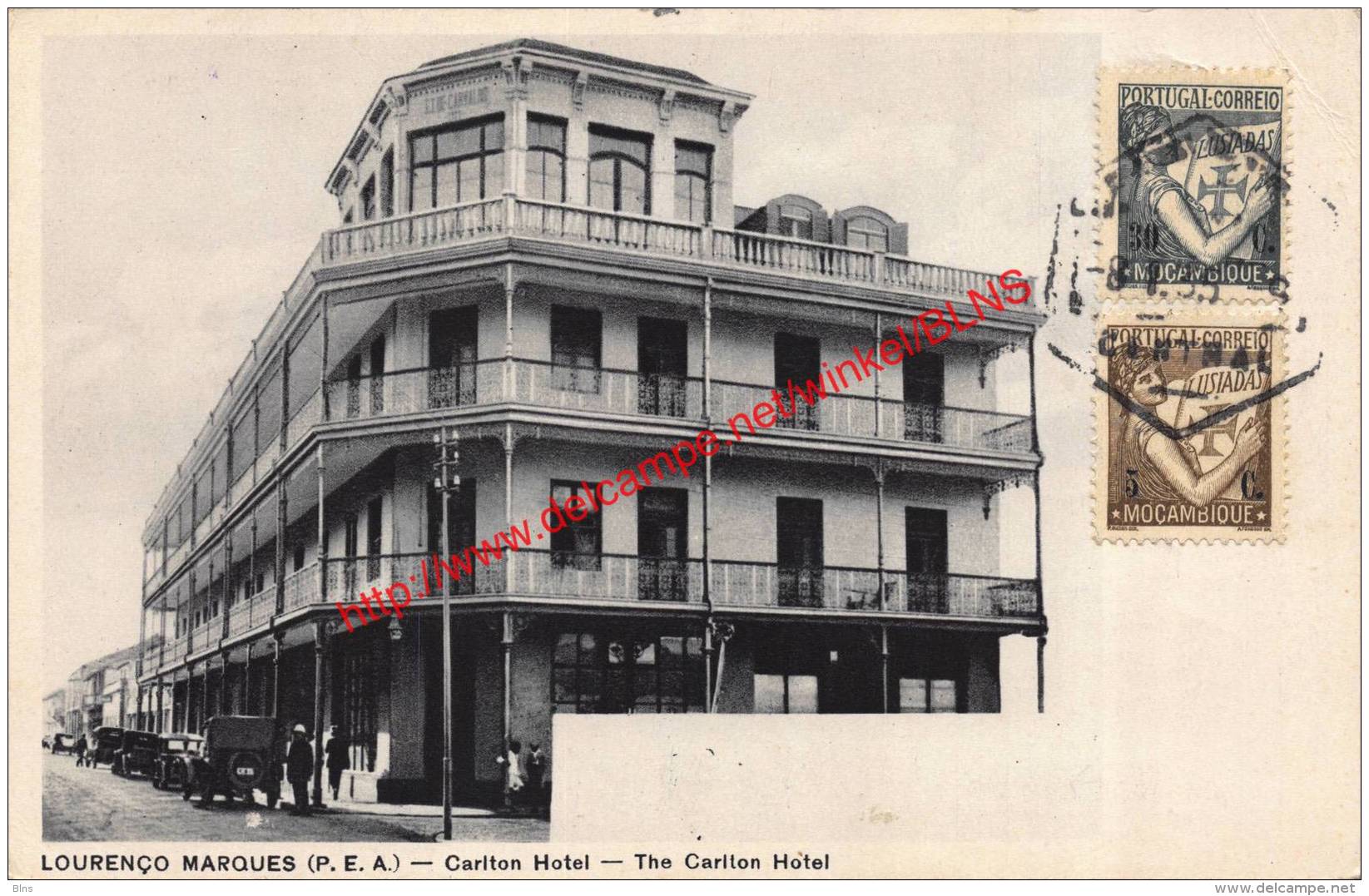 Lourenço Marques - Carlton Hotel - 1935 - Mozambique
